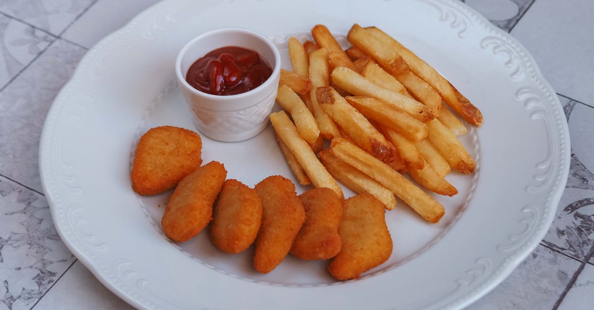 Why blanch handcut fries? - Potato Fries on White Ceramic Plate Why blanch handcut fries? - Potato Fries on White Ceramic Plate