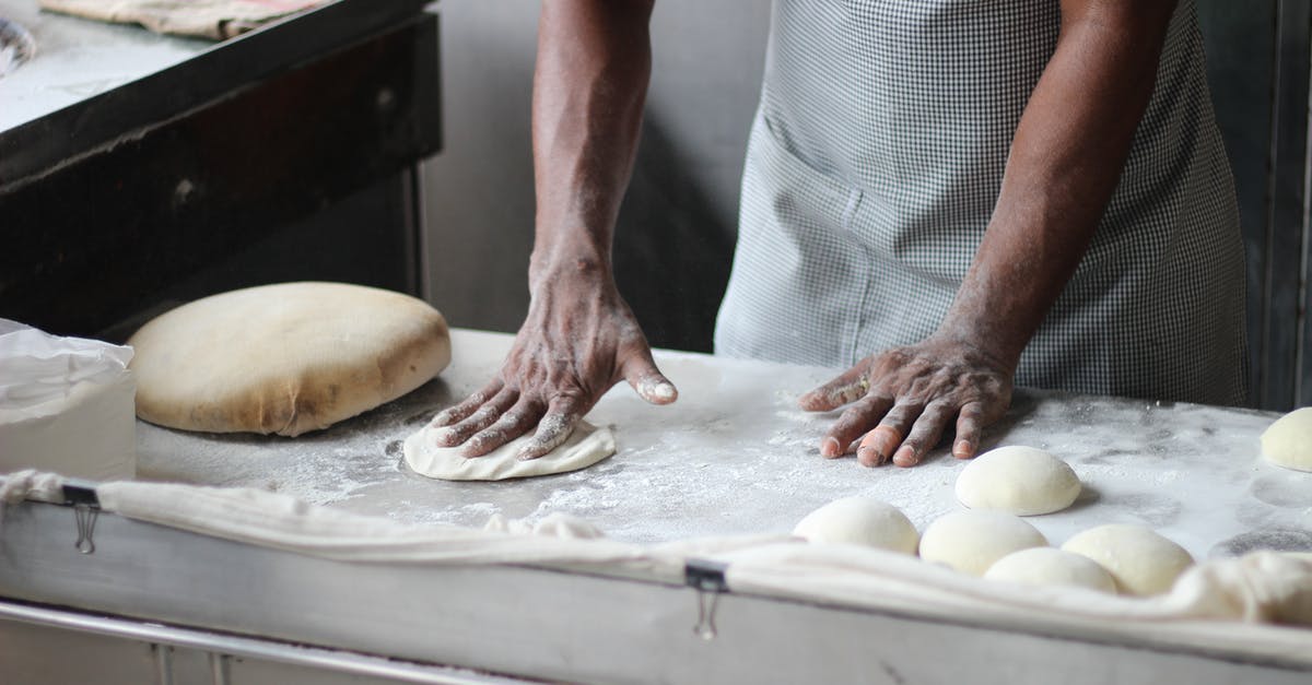 Why can't you susbtitute oat flour for wheat flour 1:1? - Man Preparing Dough For Bread Why can't you susbtitute oat flour for wheat flour 1:1? - Man Preparing Dough For Bread