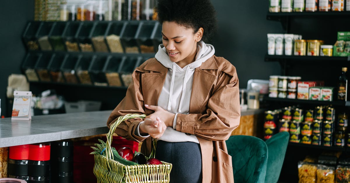Why did I have to coat my veggies with flour? - Pregnant Woman Holding Basket with Groceries Why did I have to coat my veggies with flour? - Pregnant Woman Holding Basket with Groceries