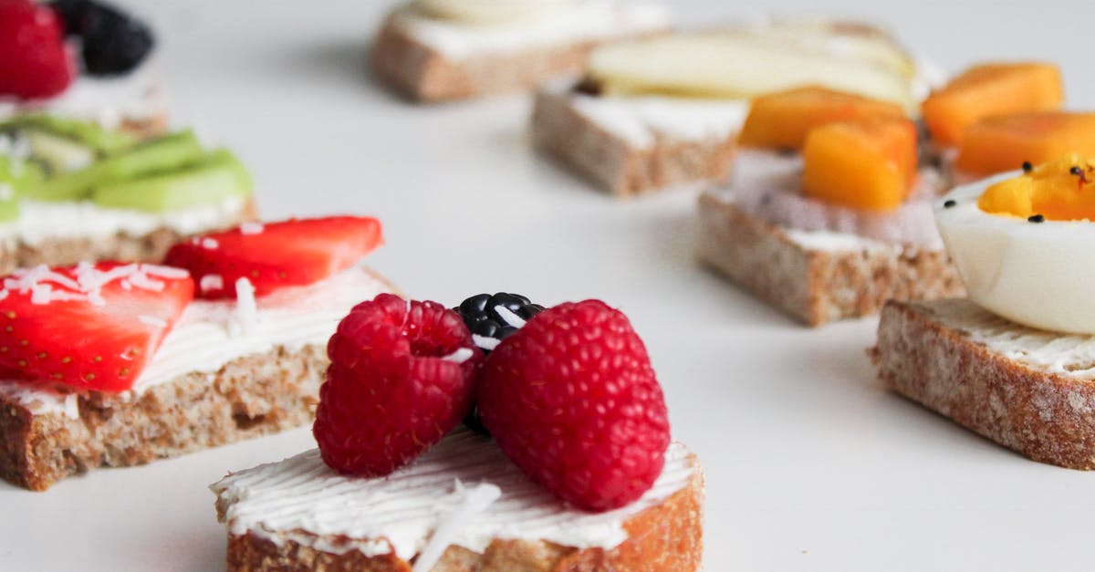 Why did my fruit tart cream/custard have spots in it? - Round Pastry With Fruit Toppings Why did my fruit tart cream/custard have spots in it? - Round Pastry With Fruit Toppings