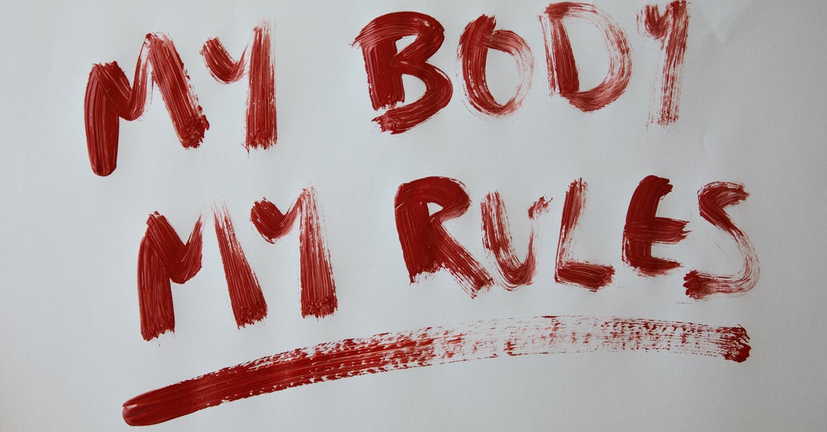Why did my vinaigrette congeal? - Inscription My body my rules against gray background Why did my vinaigrette congeal? - Inscription My body my rules against gray background