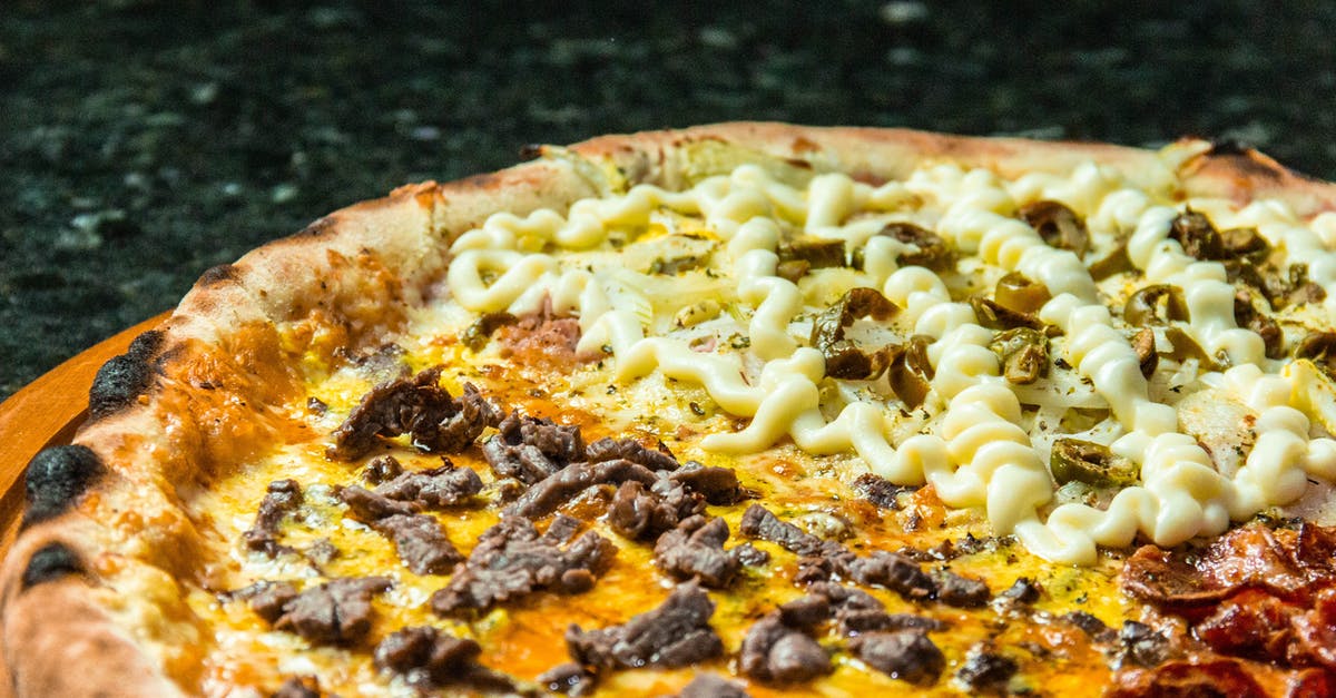 Why didn't the toppings on my pizza stick to the dough? - Pizza With Cheese and Cheese Why didn't the toppings on my pizza stick to the dough? - Pizza With Cheese and Cheese