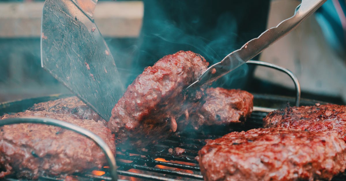 Why do my hamburgers smoke? - Grilled Meat on the Charcoal Grill Why do my hamburgers smoke? - Grilled Meat on the Charcoal Grill
