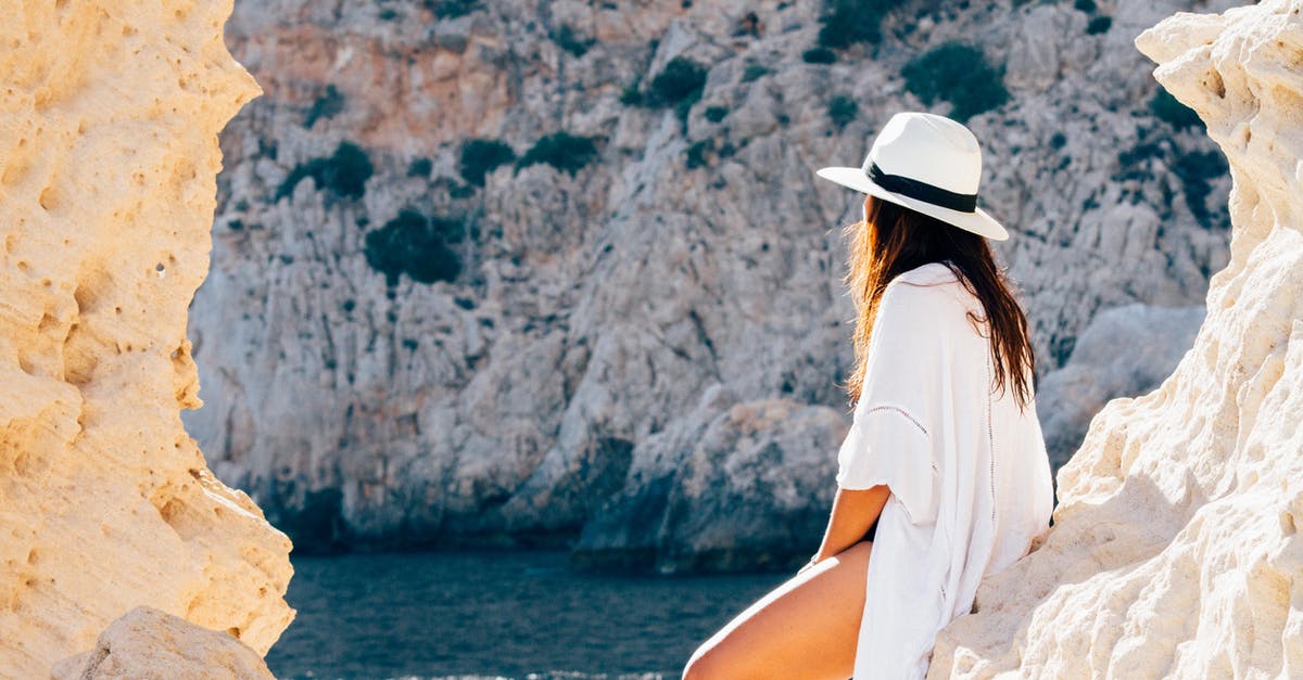 Why do some powders clump in hot water? - Rear View of Woman Sitting on a rock