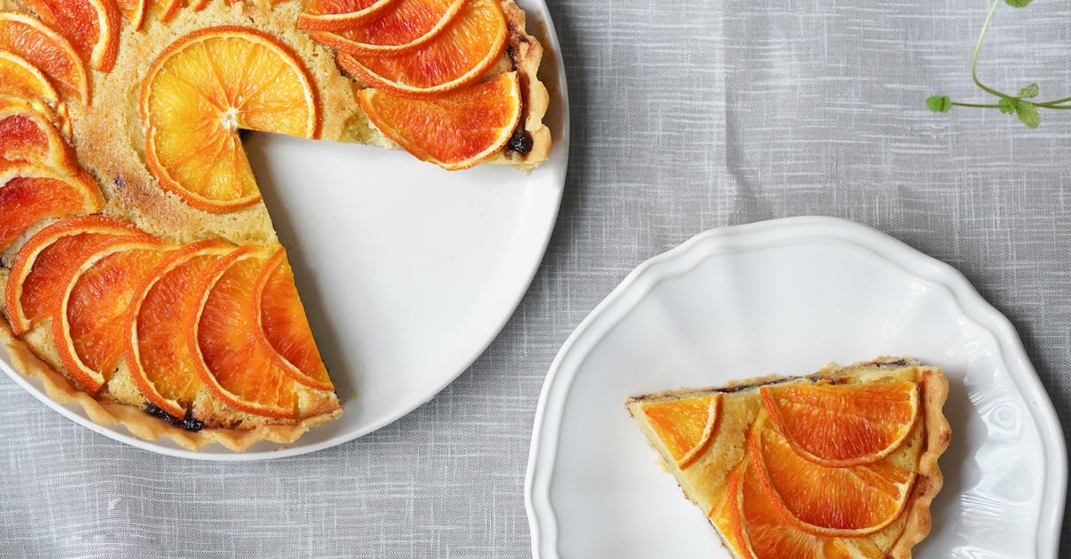 Why Does a Lot of Pastry Have an Orange Flavor? - Pie on White Plate Why Does a Lot of Pastry Have an Orange Flavor? - Pie on White Plate