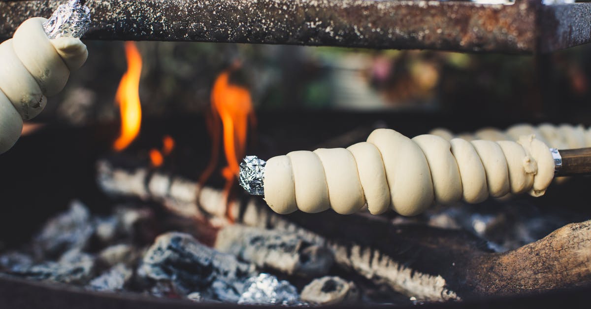 Why does my bread burn at the bottom before it is done? - Grilling Stick Bread on Metal Skewers Why does my bread burn at the bottom before it is done? - Grilling Stick Bread on Metal Skewers