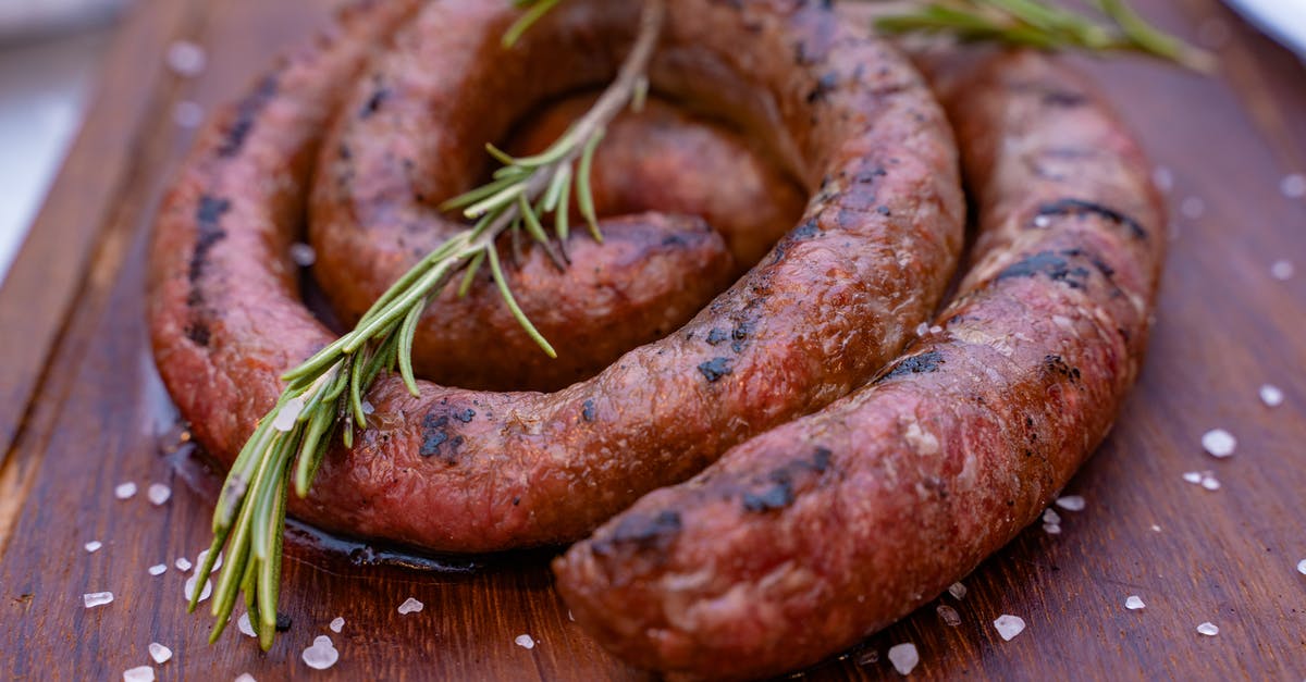 Why does my chopped beef come out too tough? - Close-Up Photo Of Sausage Why does my chopped beef come out too tough? - Close-Up Photo Of Sausage