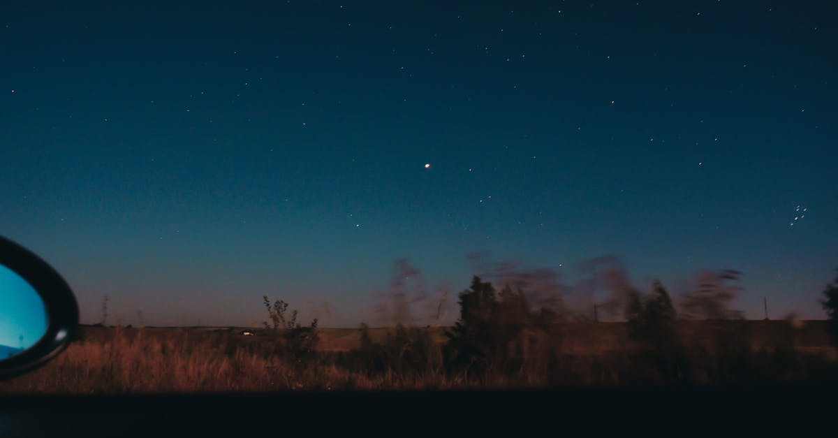 why does my microwave beep half way through a defrost? - View through moving car window of horizon line with dark star sky and blurred trees why does my microwave beep half way through a defrost? - View through moving car window of horizon line with dark star sky and blurred trees
