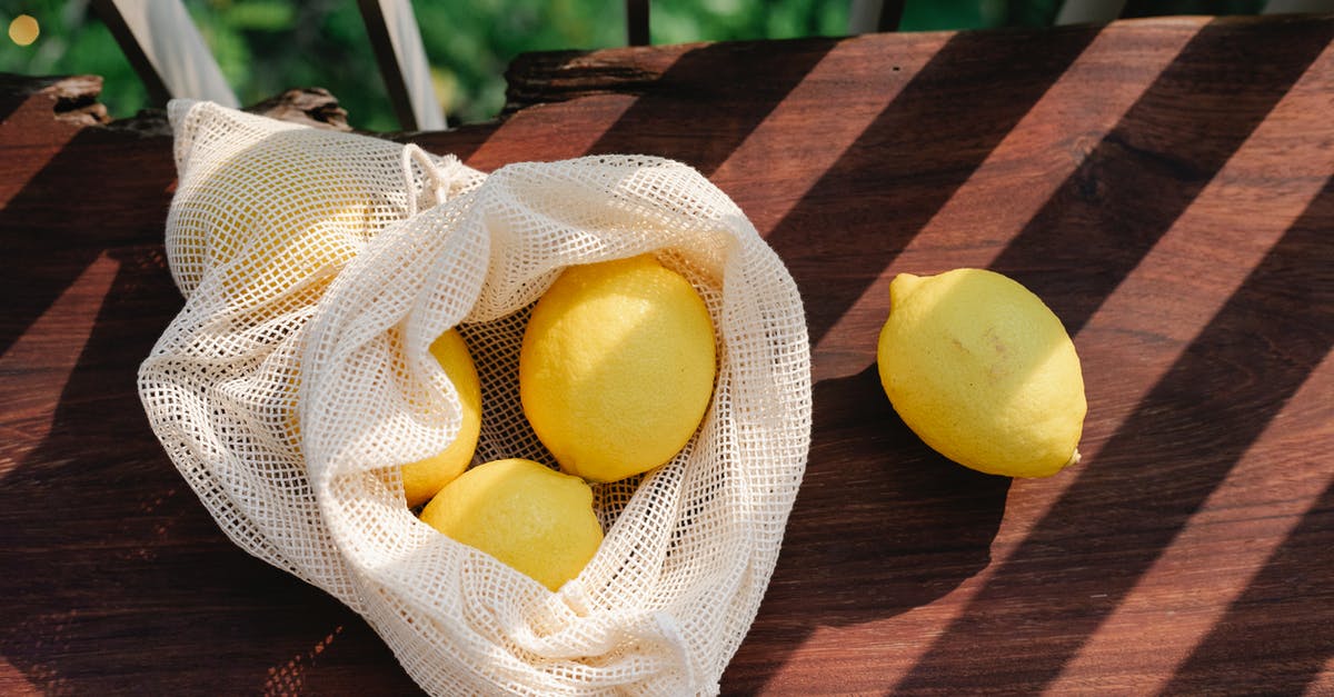 Why does the sour taste in yogurt increase with time? - Lemons in bag on wooden surface Why does the sour taste in yogurt increase with time? - Lemons in bag on wooden surface