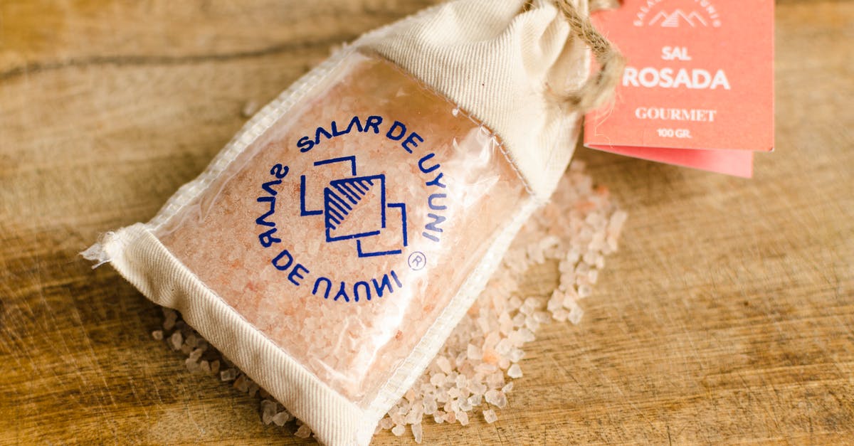 Why is Himalayan Salt Pink? - Himalayan Salt in a Small Brown Pouch Why is Himalayan Salt Pink? - Himalayan Salt in a Small Brown Pouch