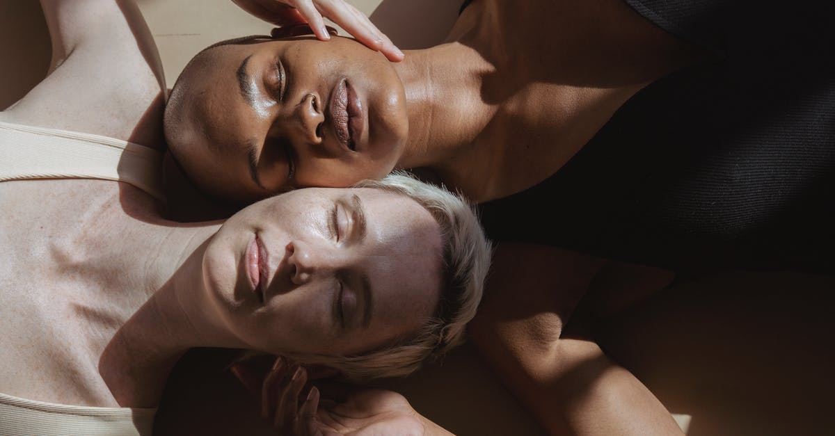 Why is juice from concentrate cheaper? [closed] - Gentle multiracial models with closed eyes resting on floor