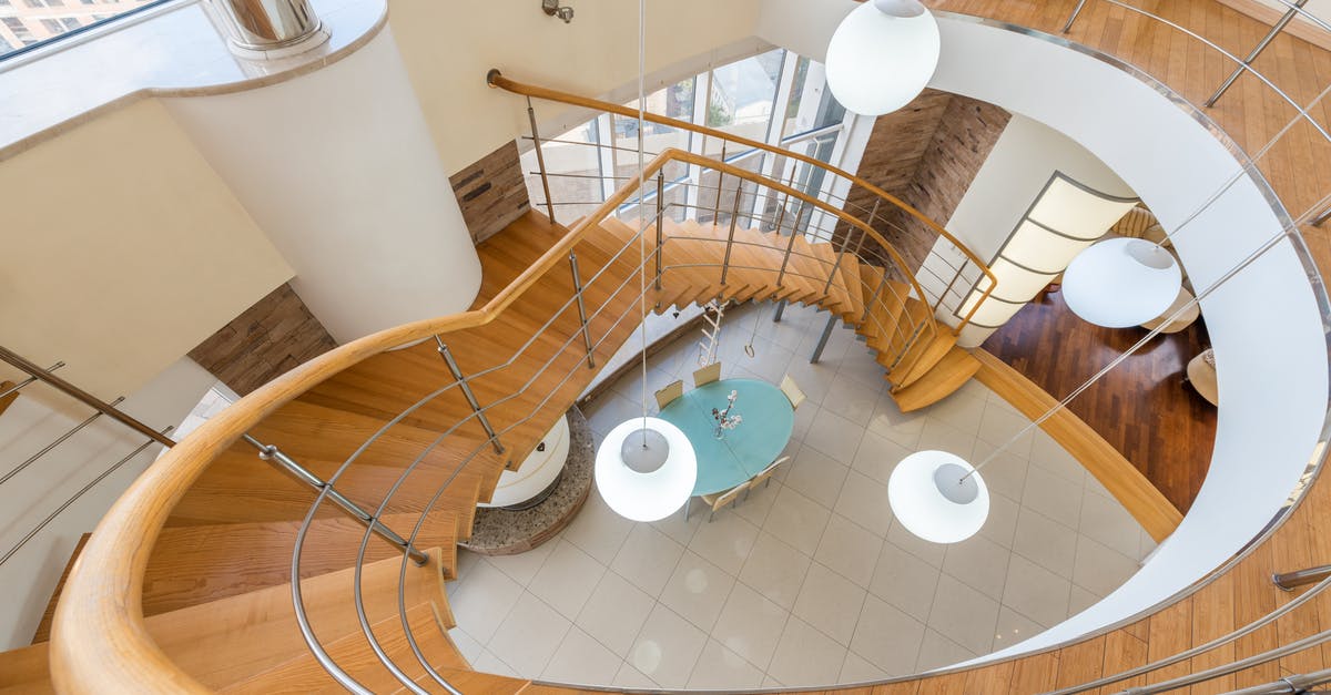 Why is my first polenta not easy to cut? - Large stairway leading to first floor of modern spacious apartment with glass walls Why is my first polenta not easy to cut? - Large stairway leading to first floor of modern spacious apartment with glass walls