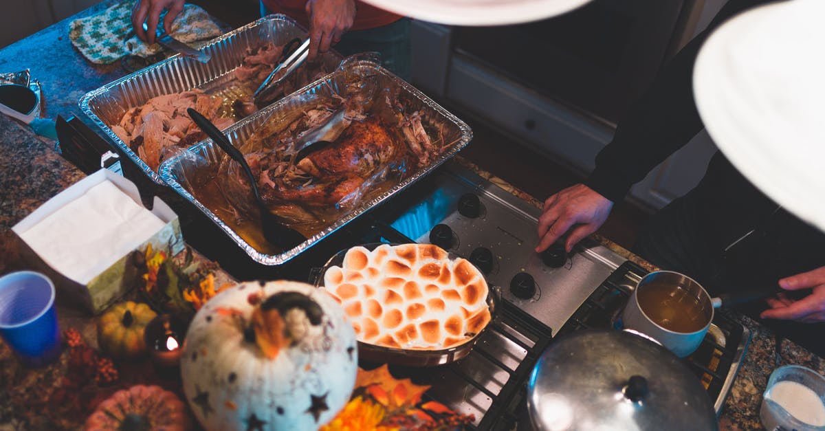 Why is my gravy opaque? - Cooked Foods on Trays Why is my gravy opaque? - Cooked Foods on Trays