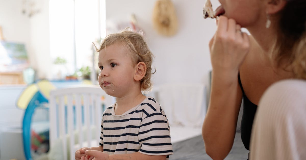 Why is my icecream bitter? - Girl in White and Black Striped Shirt Eating Ice Cream Why is my icecream bitter? - Girl in White and Black Striped Shirt Eating Ice Cream