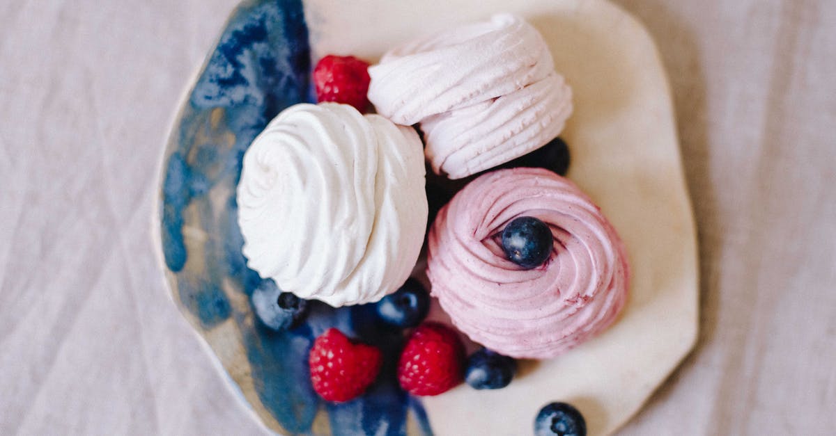 Why is my soft serve too stiff? - Sweet zephyrs with raspberry and blueberry Why is my soft serve too stiff? - Sweet zephyrs with raspberry and blueberry