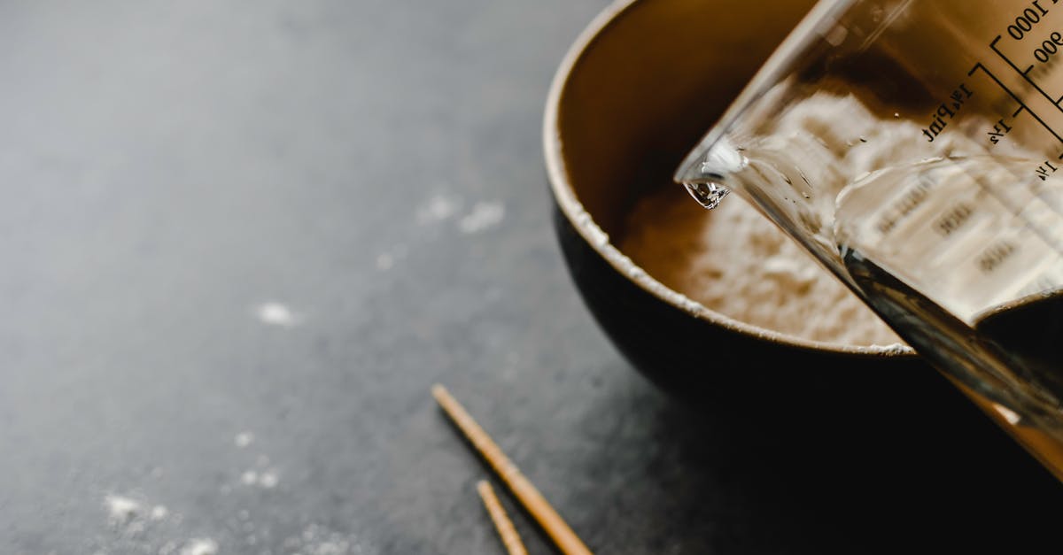 Why is sugar a wet ingredient? - Stainless Steel Bowl With Brown Liquid Why is sugar a wet ingredient? - Stainless Steel Bowl With Brown Liquid