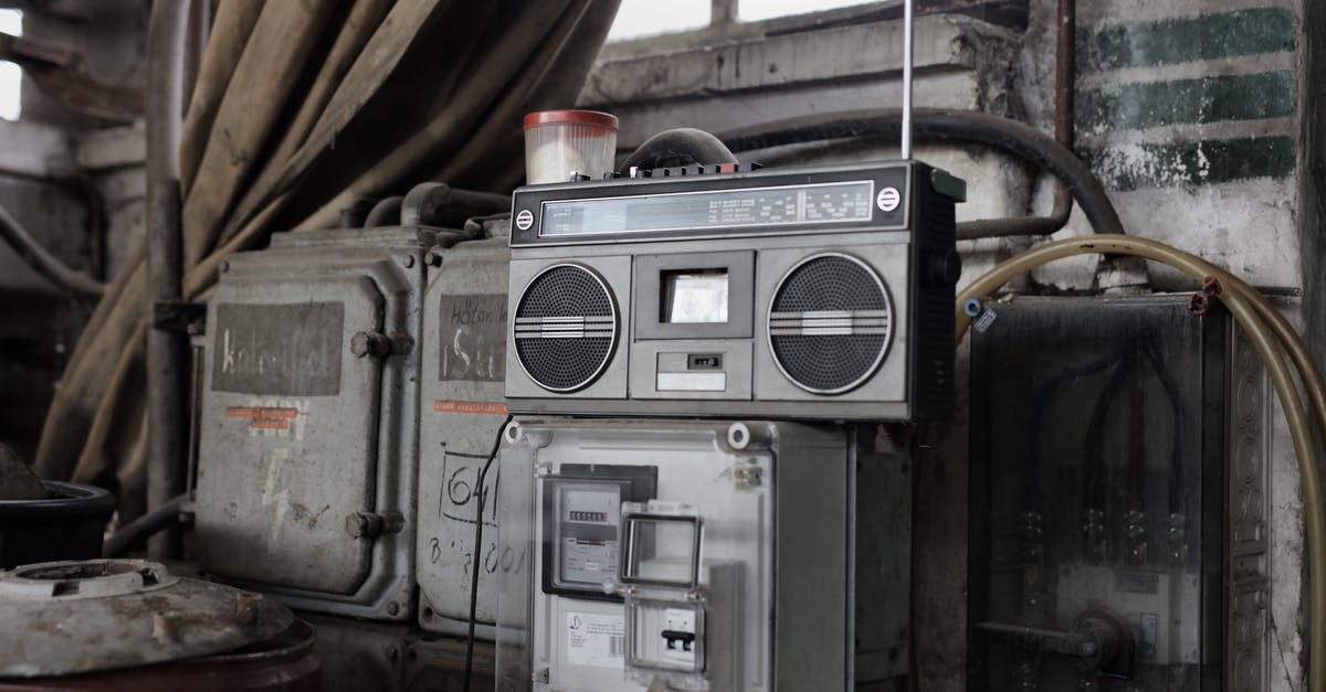 Why is the Gastronorm system based on 530 × 325mm? - Old fashioned cassette player placed in shabby garage near old industrial equipment Why is the Gastronorm system based on 530 × 325mm? - Old fashioned cassette player placed in shabby garage near old industrial equipment