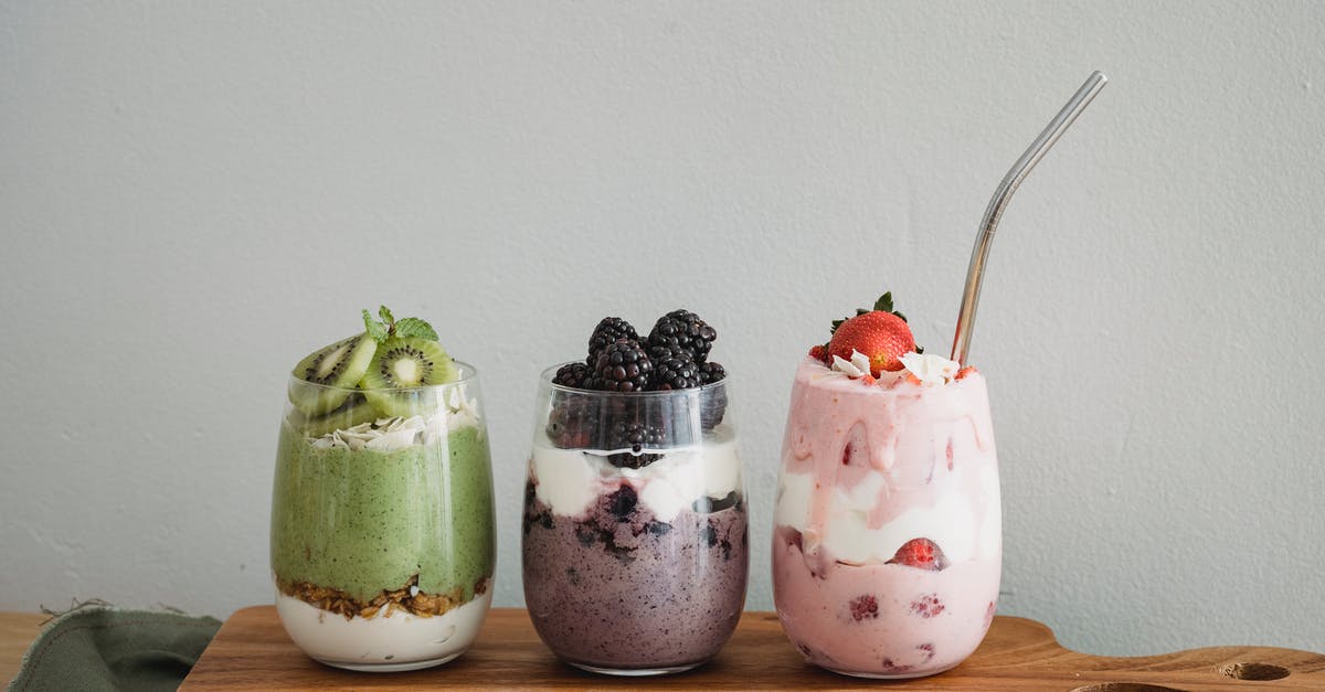 Why isn't my homemade yogurt smooth? - Assorted Fruit Shake with Fresh Fruits on Clear Glasses Why isn't my homemade yogurt smooth? - Assorted Fruit Shake with Fresh Fruits on Clear Glasses
