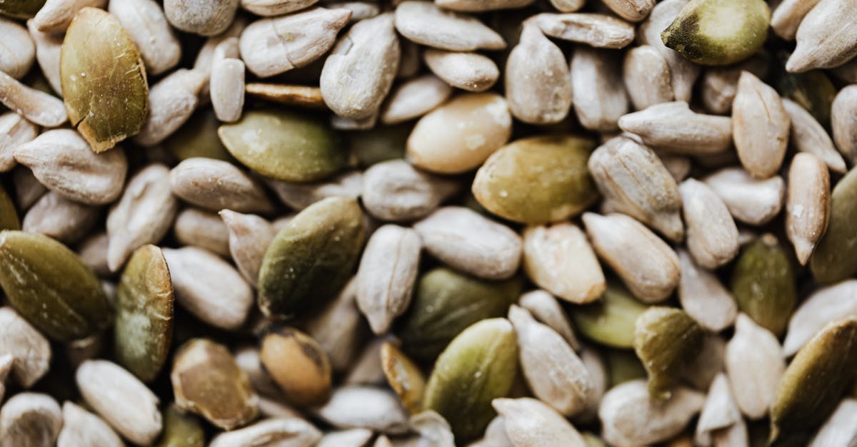 Why mix dry and fresh yeast? - Pile of different pumpkin seeds Why mix dry and fresh yeast? - Pile of different pumpkin seeds