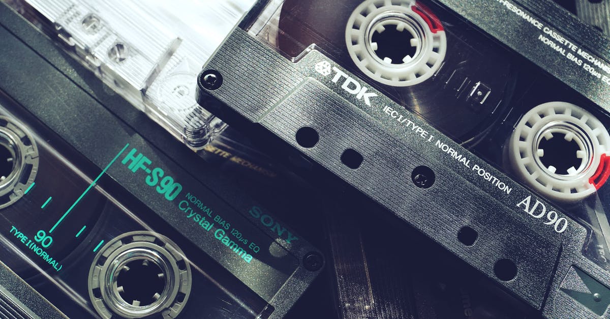 Why mono and diglycerides instead of xanthan? - Black Audio Tapes In Close-Up View Why mono and diglycerides instead of xanthan? - Black Audio Tapes In Close-Up View