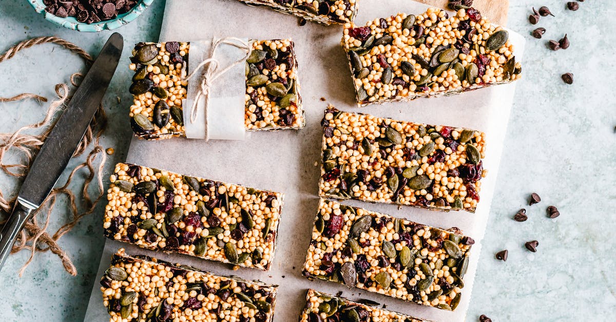 Why most chocolate bars have trans fat? - Top View Photo Of Granola Bars Why most chocolate bars have trans fat? - Top View Photo Of Granola Bars
