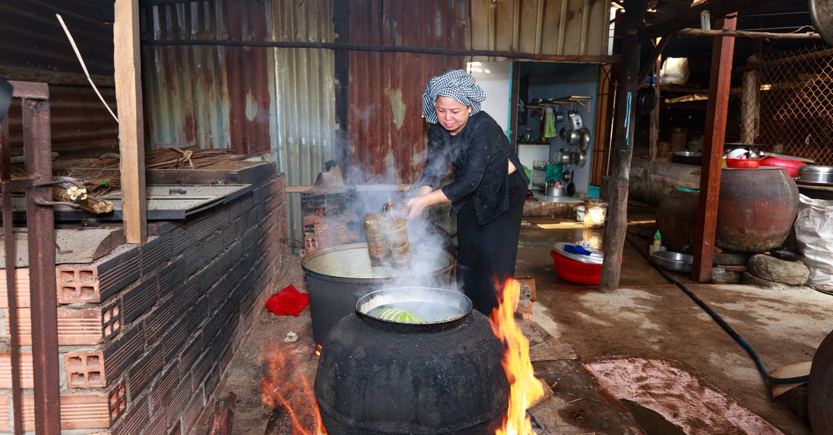 Why this cooking pot not working on my Induction? - Woman Pouring Water on Bowl Why this cooking pot not working on my Induction? - Woman Pouring Water on Bowl