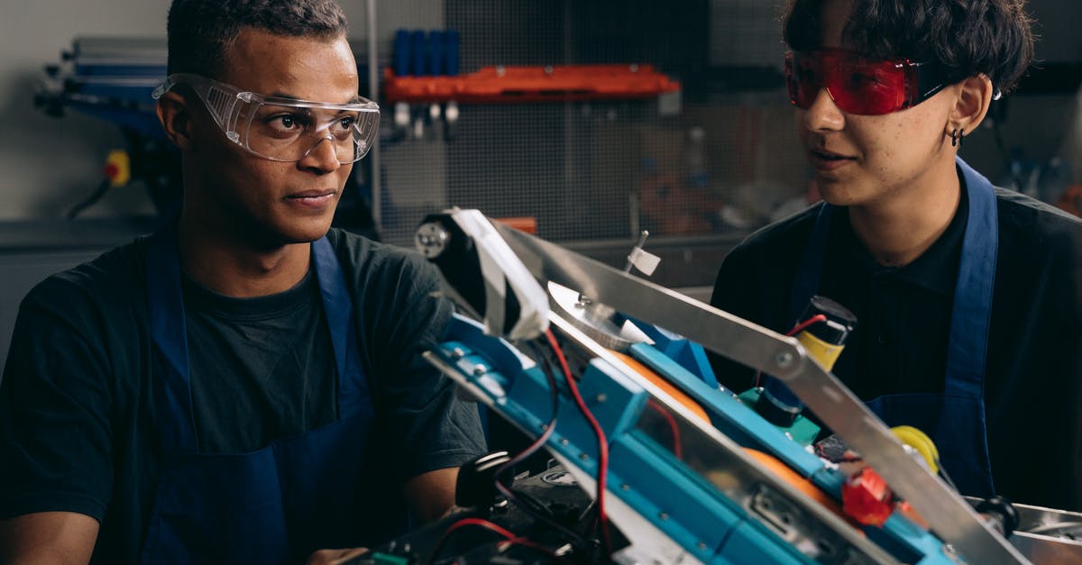 Why will my dense, concentrated stock not solidify to jelly? - Two Boys Wearing Safety Glasses Near a Metal Frame Why will my dense, concentrated stock not solidify to jelly? - Two Boys Wearing Safety Glasses Near a Metal Frame