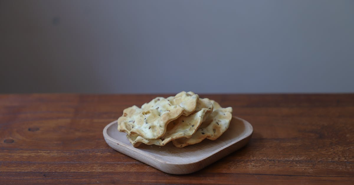 Why won't my cream biscuits rise? - Pastry on Tray on Wooden Surface
