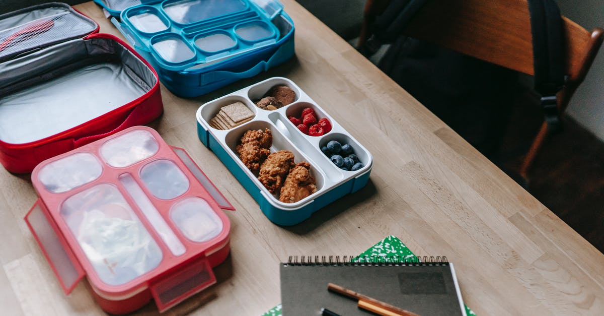 Why would chicken have significant regional differences in flavor? - Lunch boxes with delicious food in classroom Why would chicken have significant regional differences in flavor? - Lunch boxes with delicious food in classroom