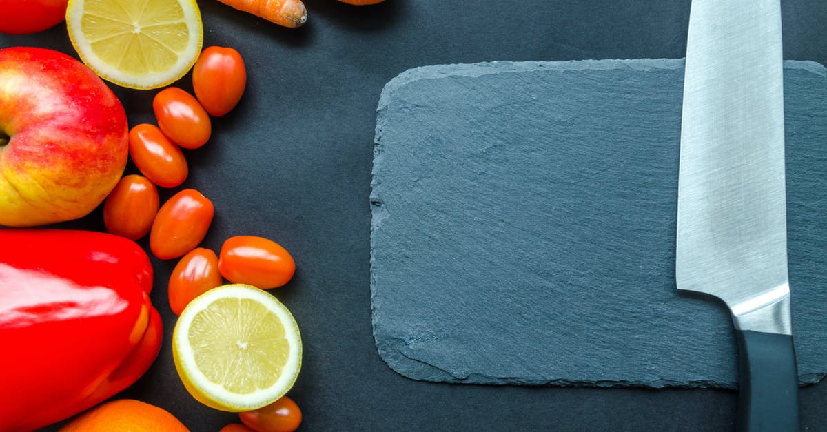 Why would I prefer carbon steel (rust prone) kitchen knife? - Sliced Vegetables Why would I prefer carbon steel (rust prone) kitchen knife? - Sliced Vegetables