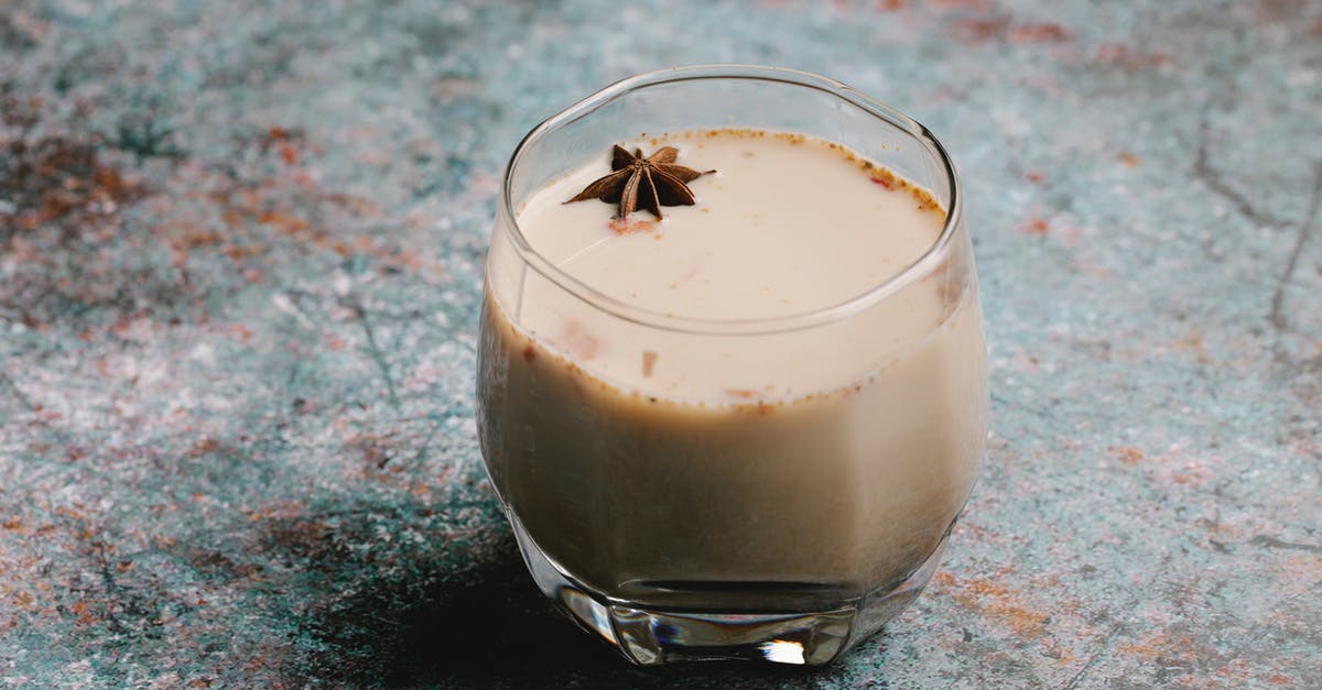 Will Cinnamon ever dissolve in a cocktail? - Glass of hot drink with anise Will Cinnamon ever dissolve in a cocktail? - Glass of hot drink with anise