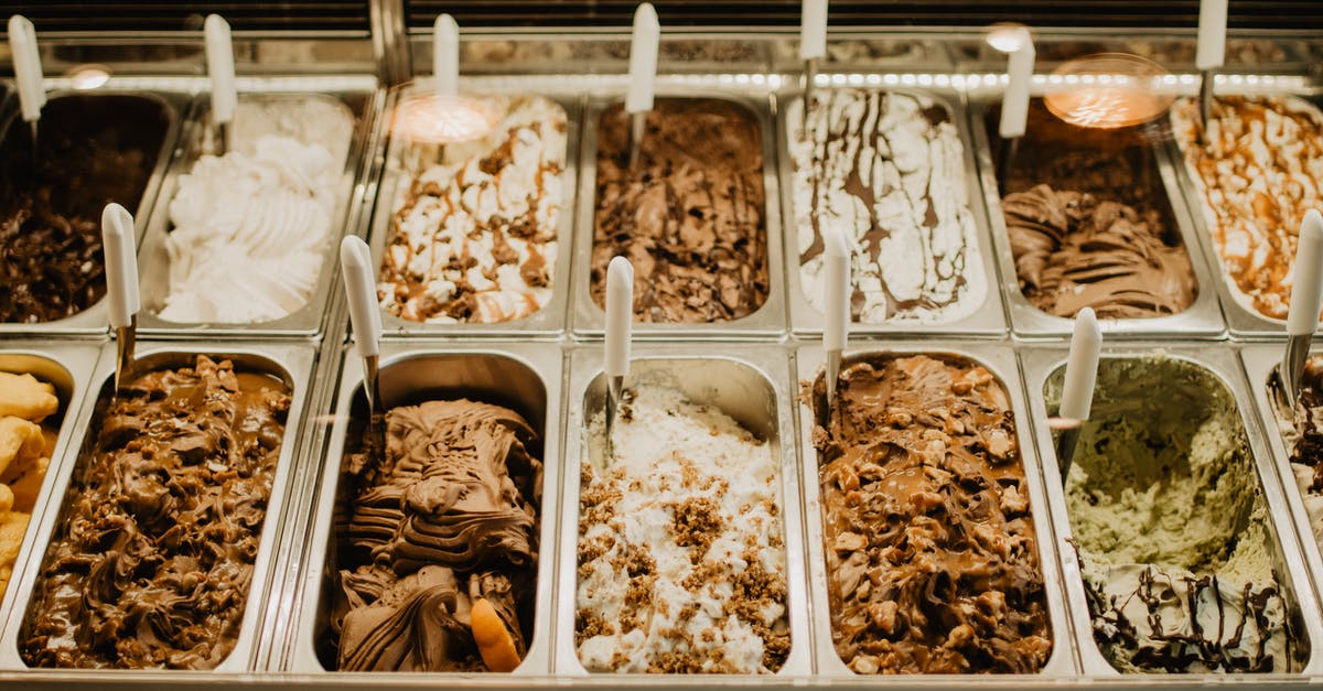 Will frozen mangos work as a substitute for apples? - Gelato on Stainless Trays Inside a Display Freezer Will frozen mangos work as a substitute for apples? - Gelato on Stainless Trays Inside a Display Freezer