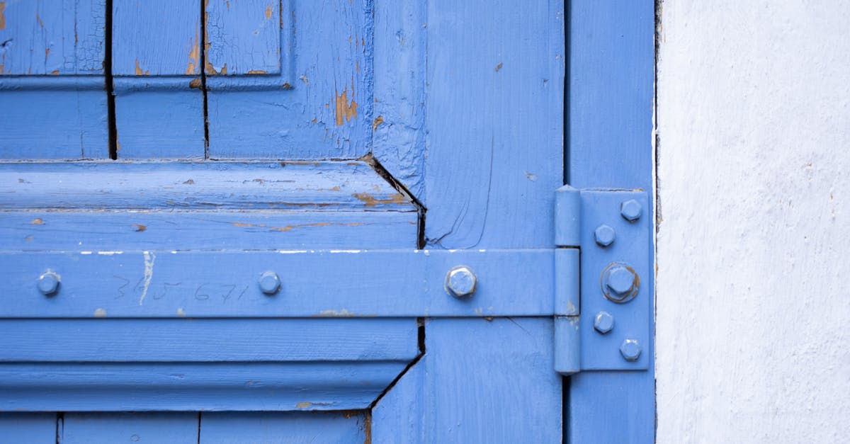 Will washing a certain part of my blender in the dishwasher ruin it? - Shabby blue wooden door with metal hinge Will washing a certain part of my blender in the dishwasher ruin it? - Shabby blue wooden door with metal hinge